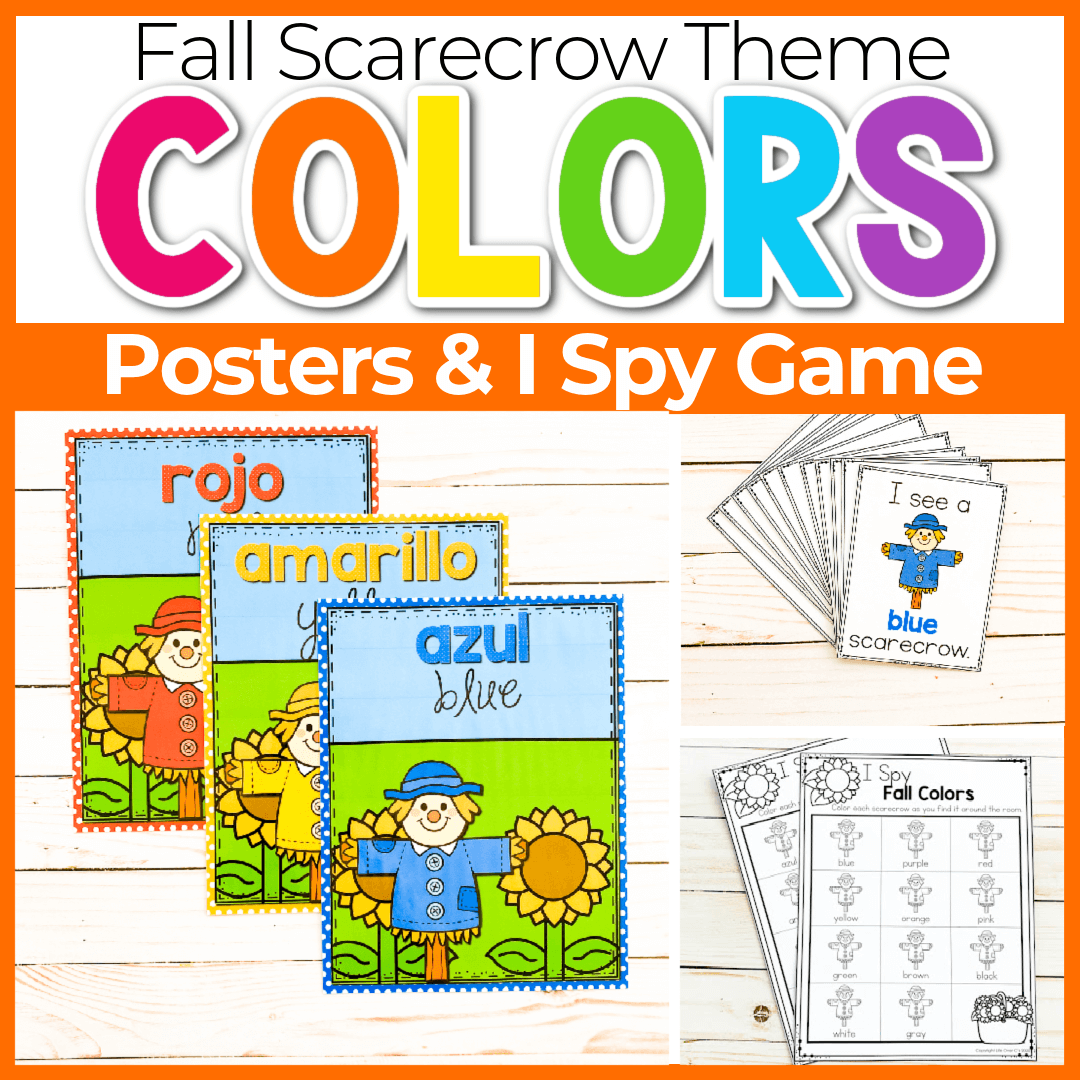 Color Posters and I Spy: Fall