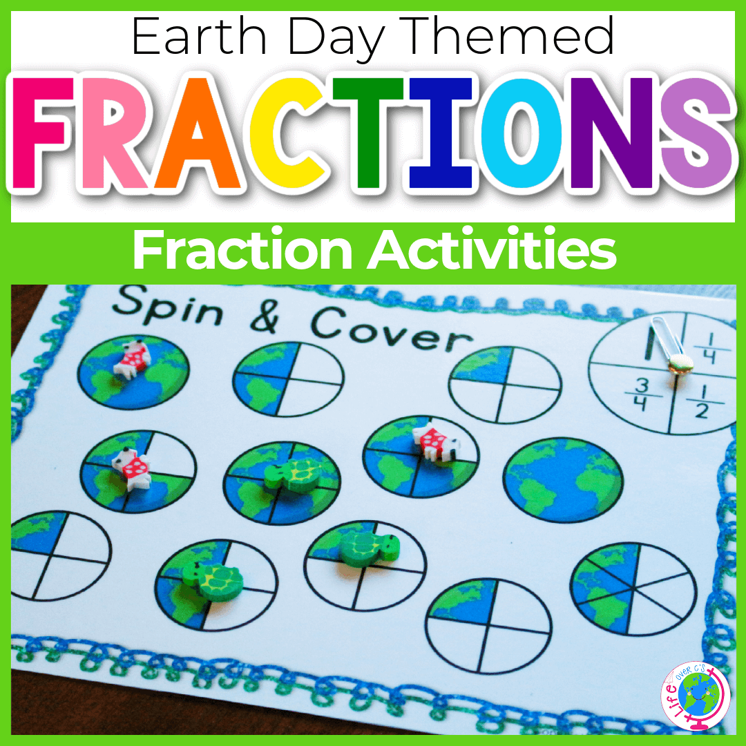 Fraction Activities: Earth Day Theme