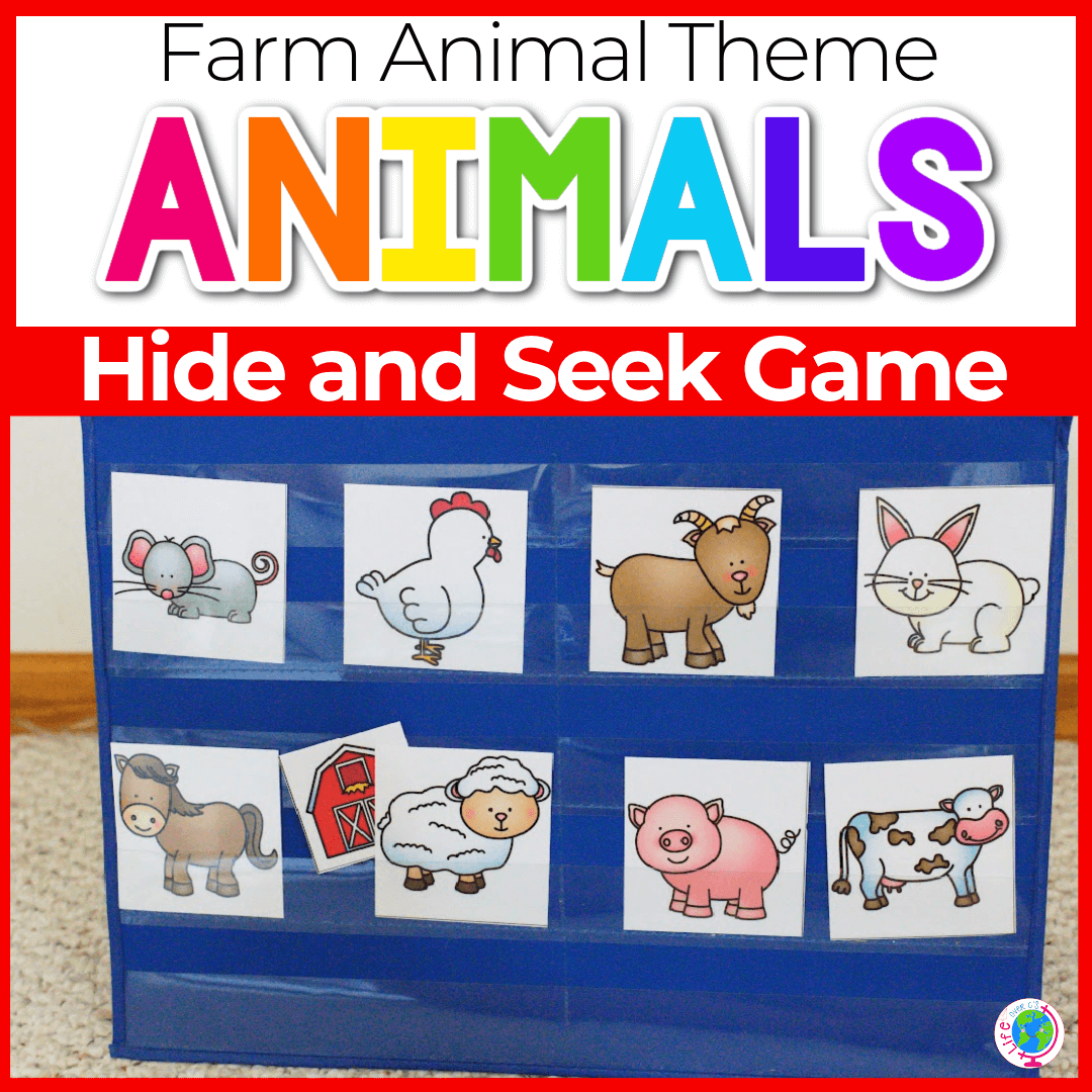 Hide and Seek Game: Farm Animals