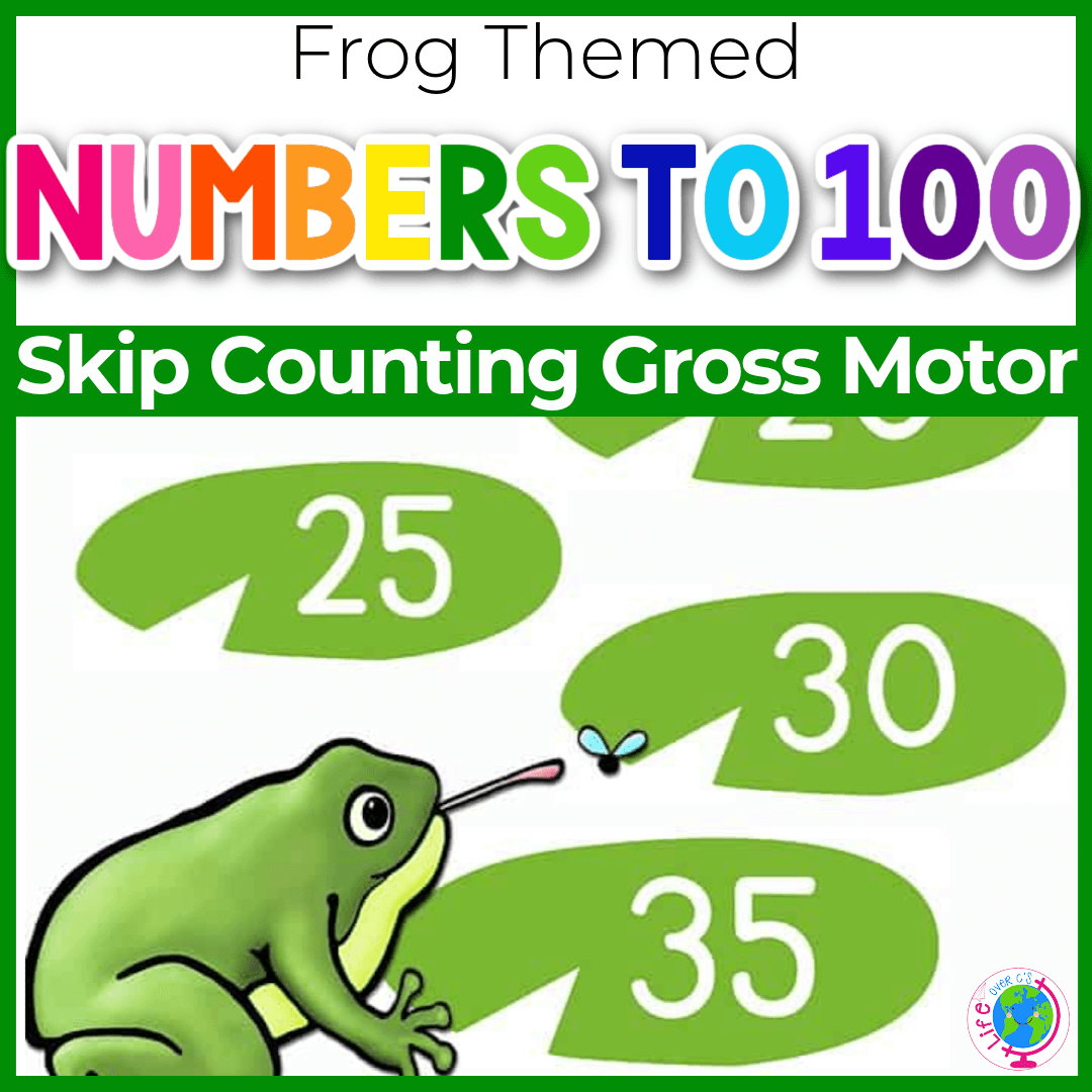 Skip Counting Game: Frog Lily Pads