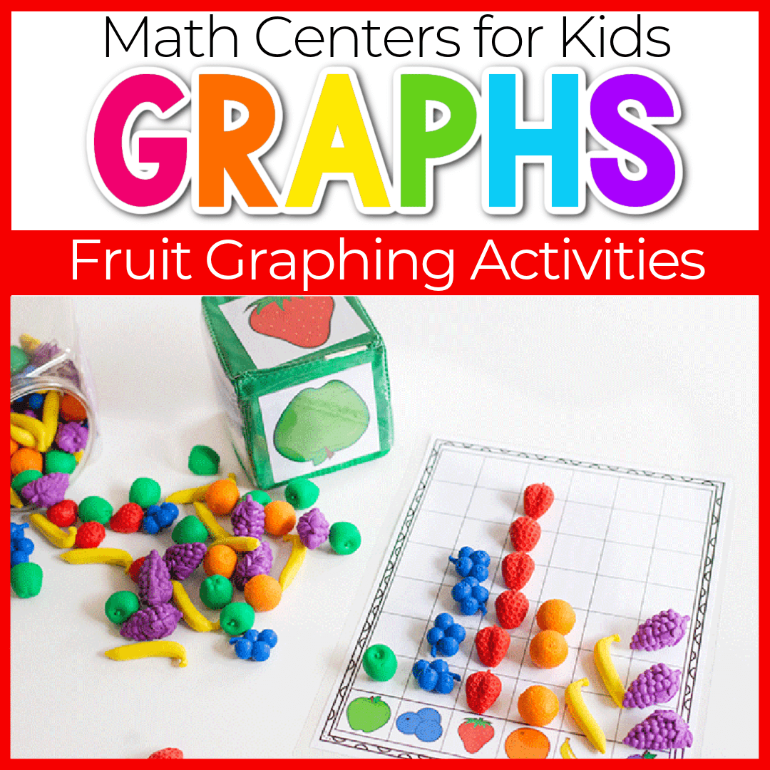 Graphing Activities: Fruit Themed Manipulatives