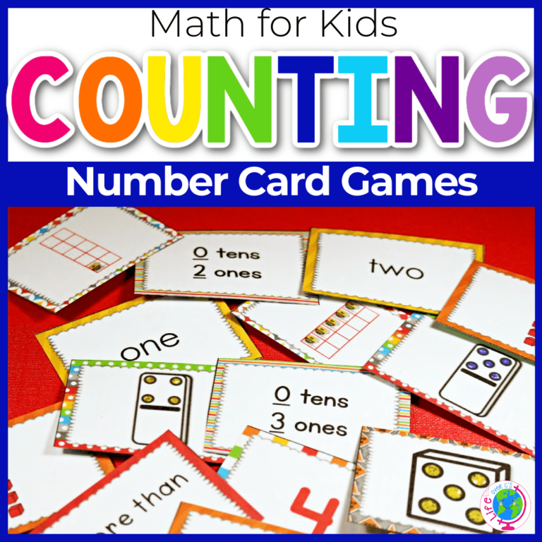 Number counting card games