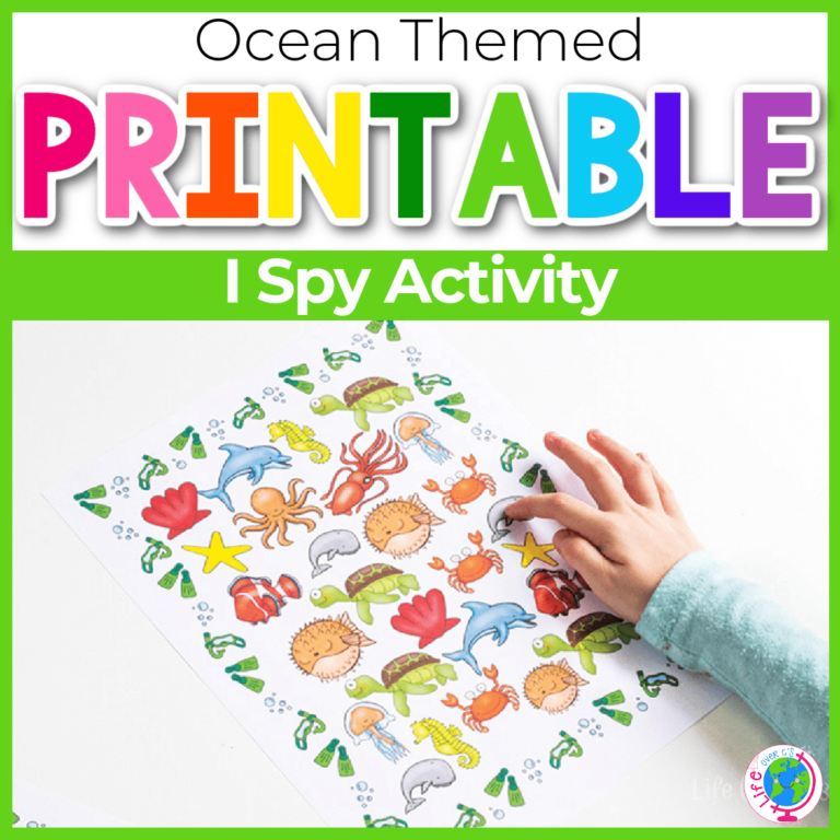 I Spy Counting Game: Ocean Theme