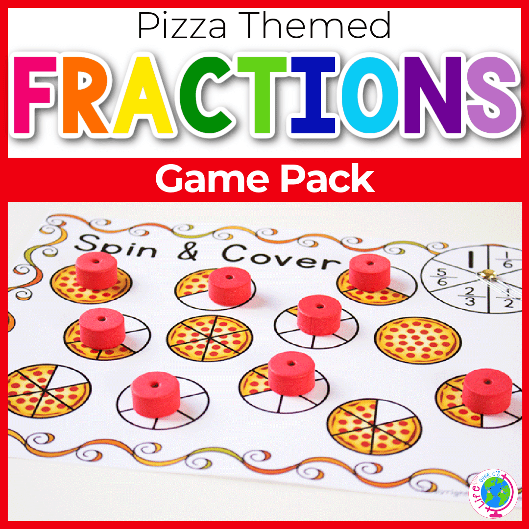 Fraction Activities: Pizza Theme