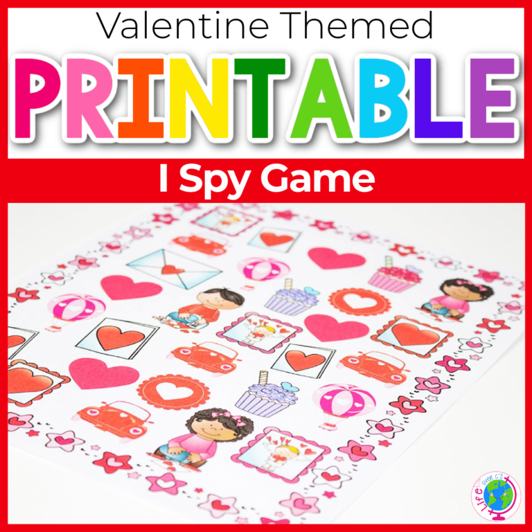 I Spy Counting Game: Valentine’s Day Theme