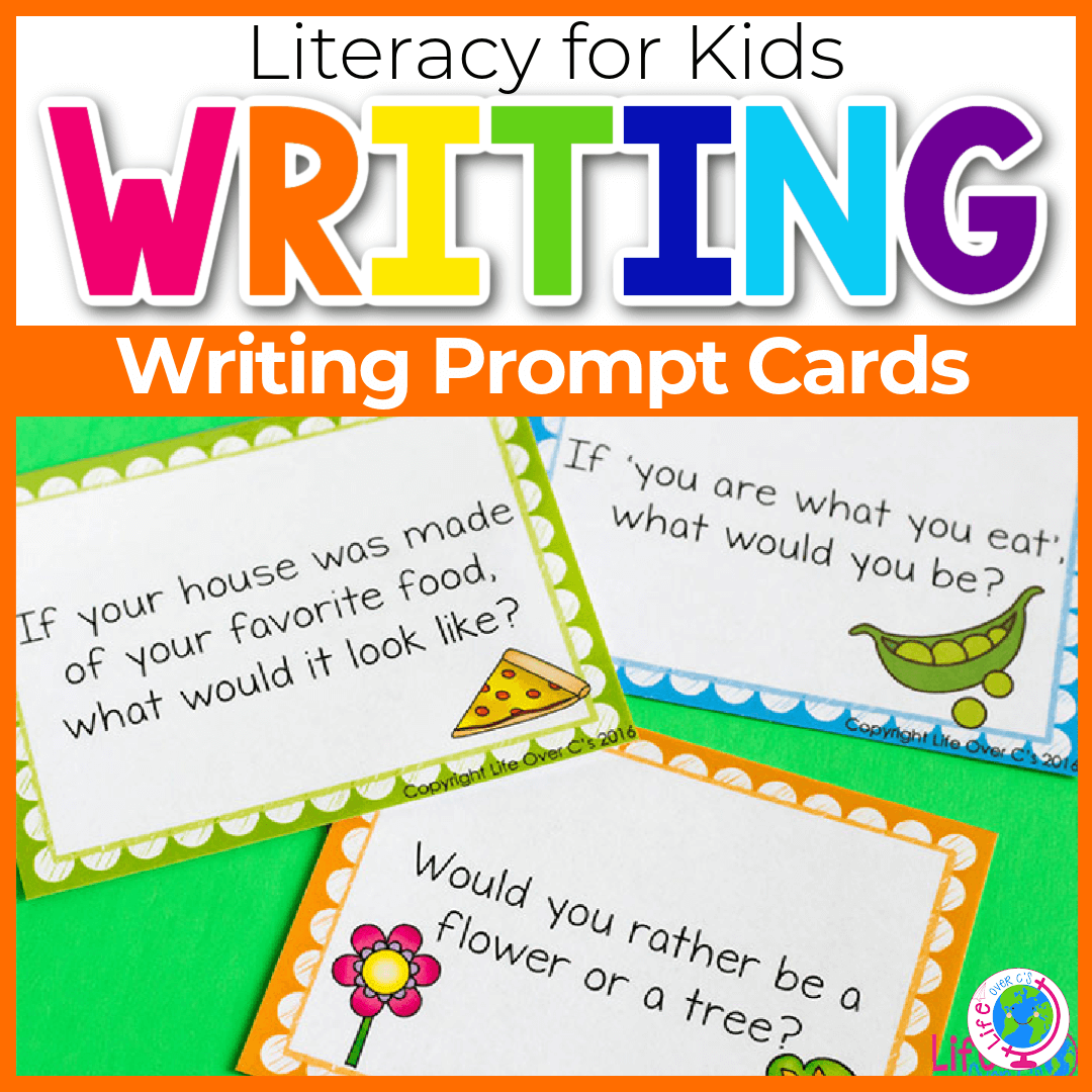 Writing prompts literacy for kids