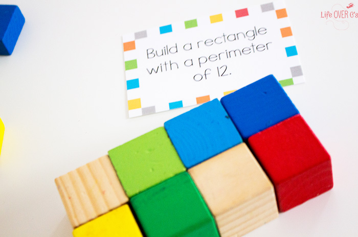 Building block STEM challenge cards for kids