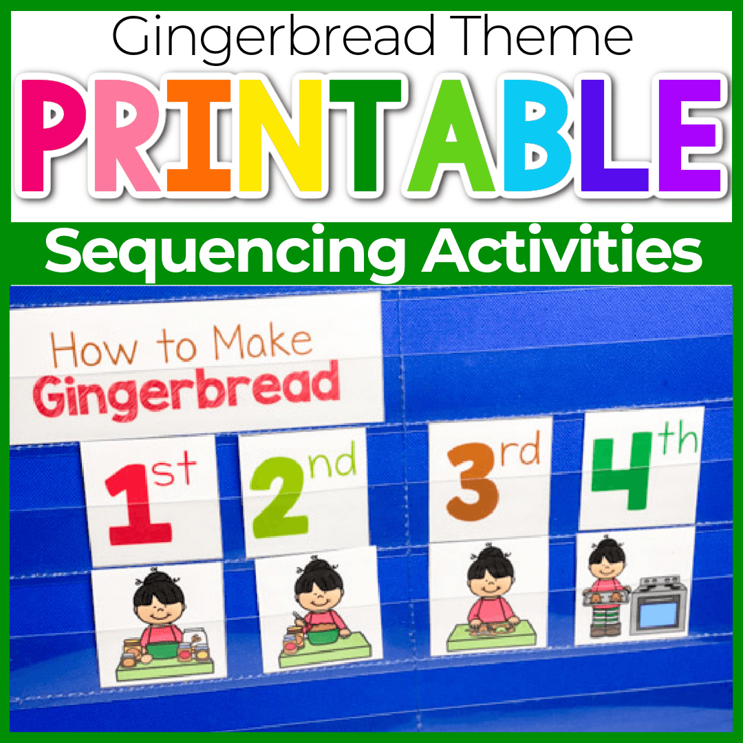 Sequencing: Making Gingerbread