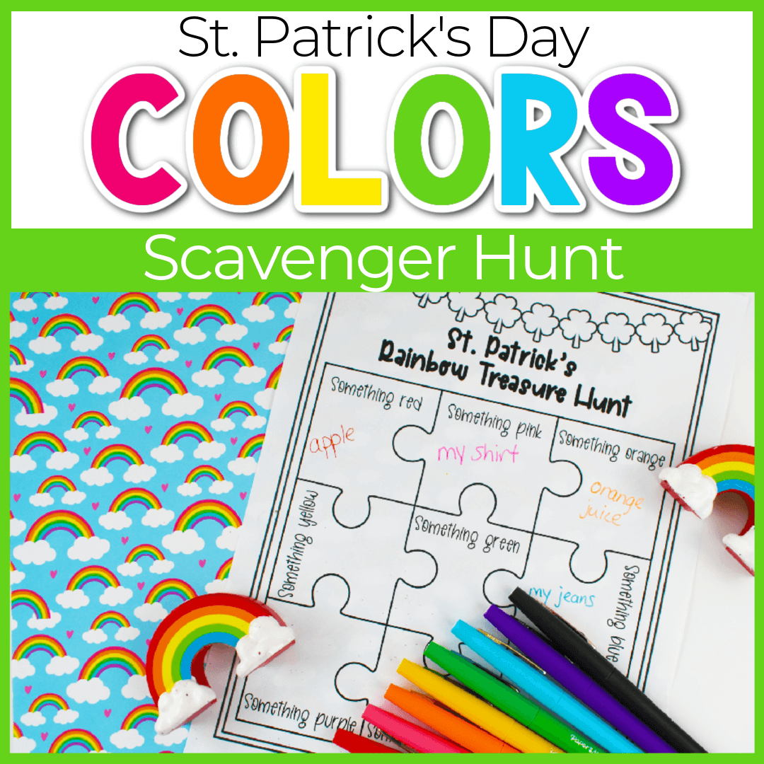 Scavenger Hunt: St. Patrick’s Day Colors