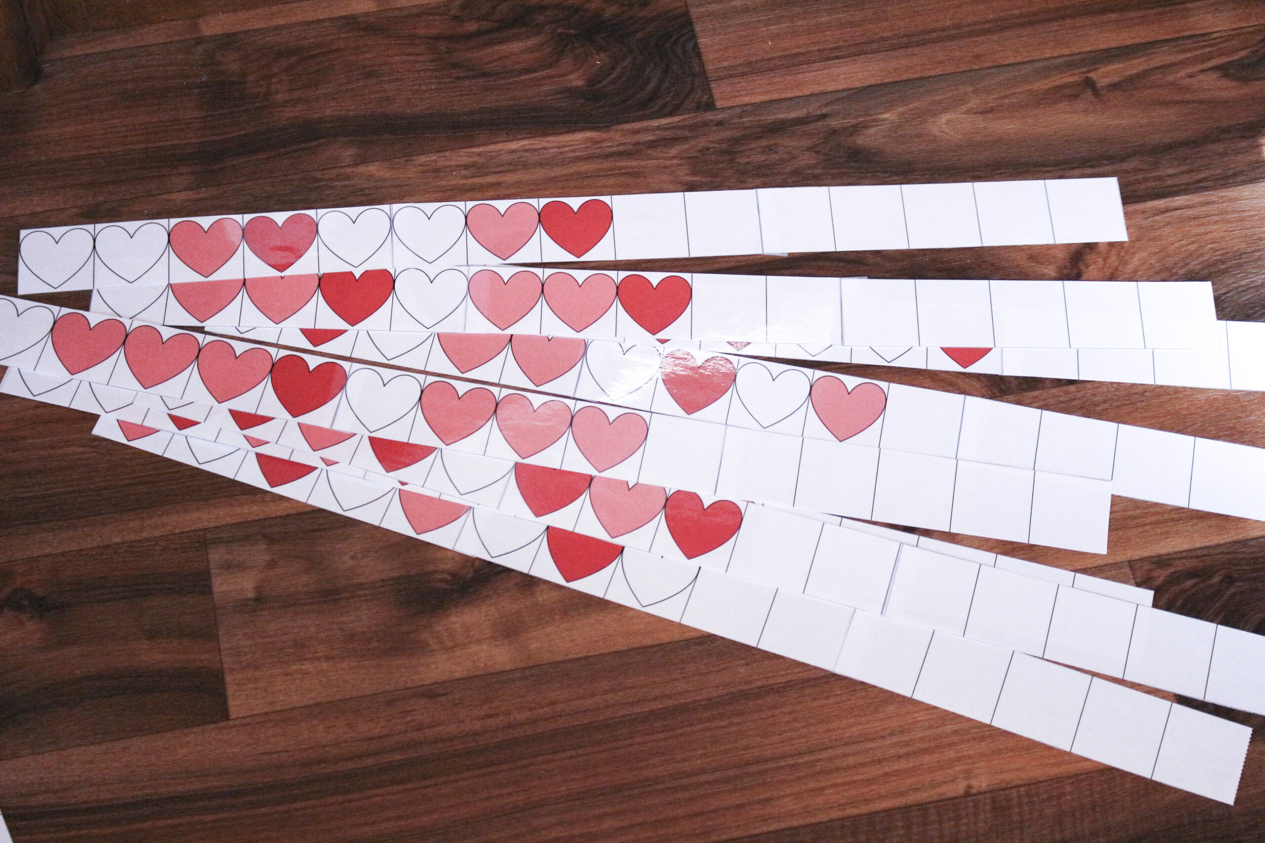 Valentine's Day heart patterns