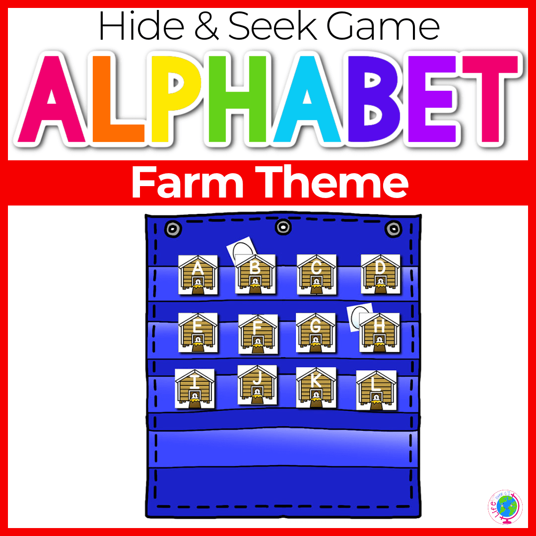Alphabet Hide and Seek: Farm