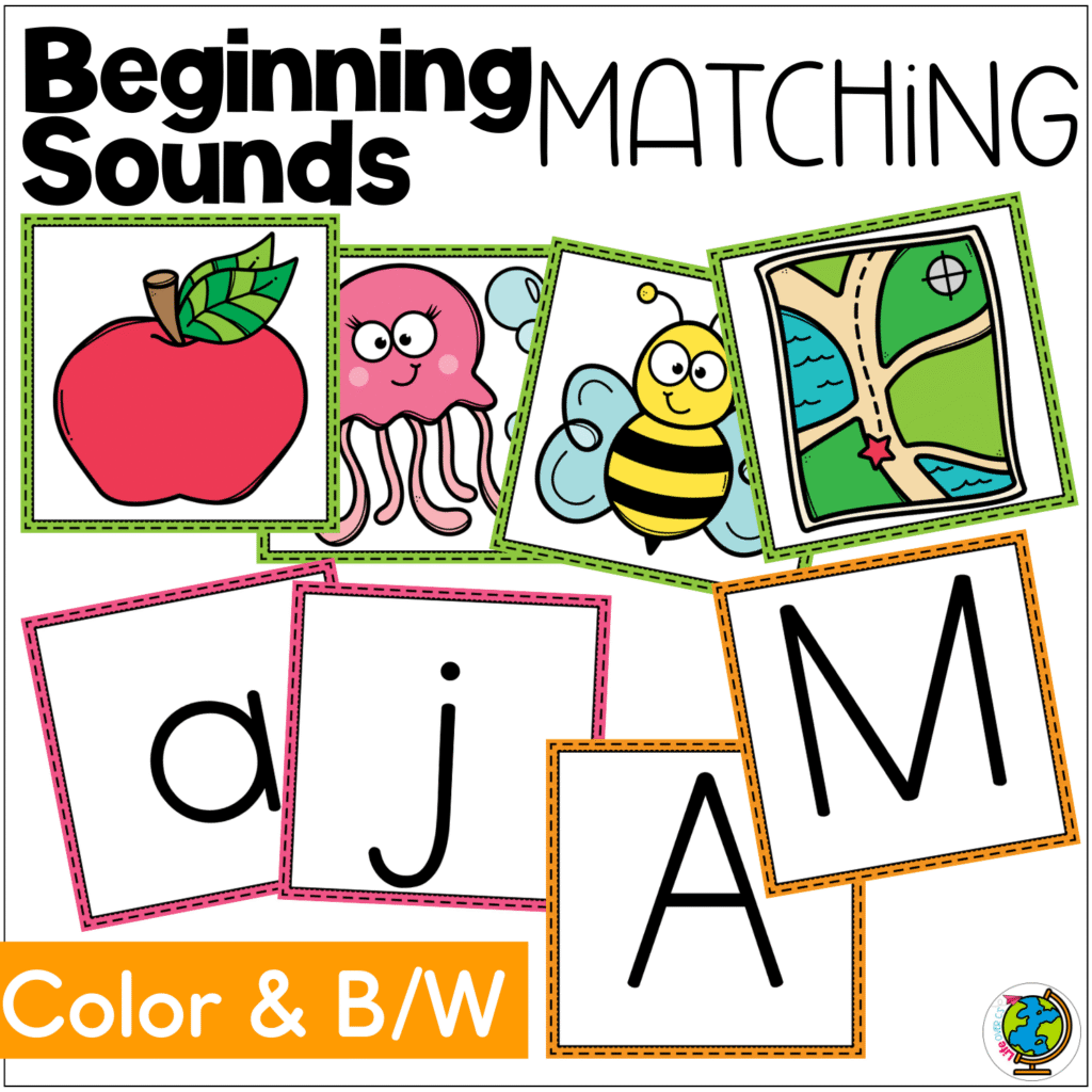 beginning sounds matching games