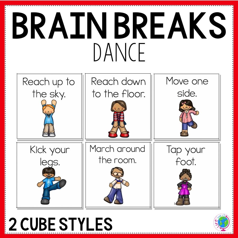 Brain Break Dice: Dance
