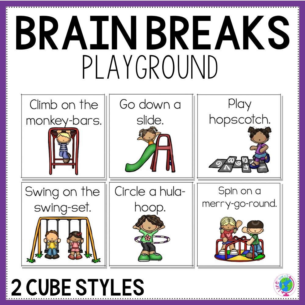 Brain Break Dice: Playground