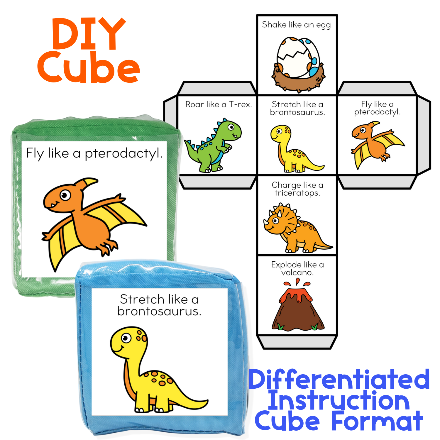 Dinosaur themed brain break activities