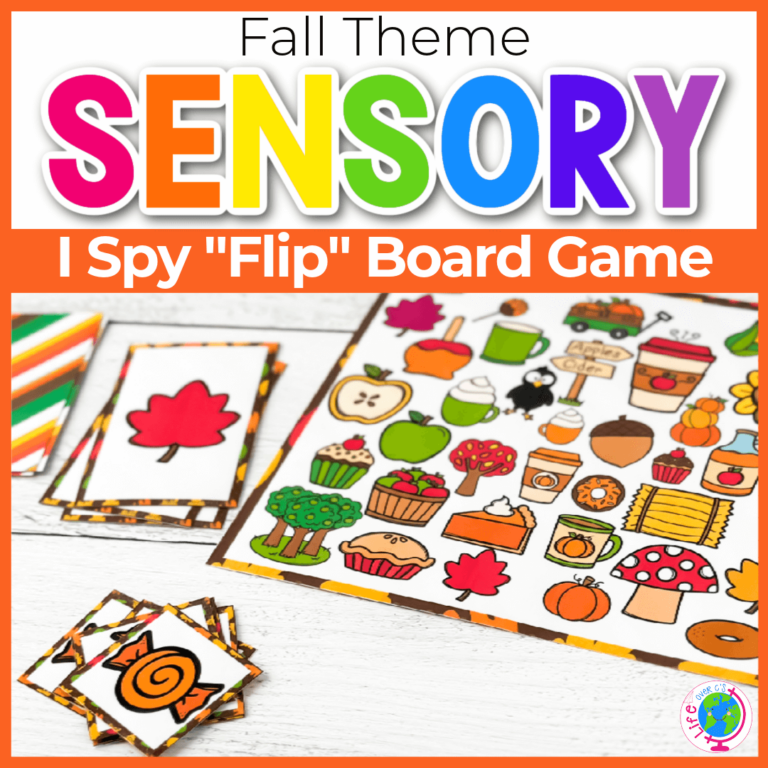 I Spy “Flip” Board Game: Fall