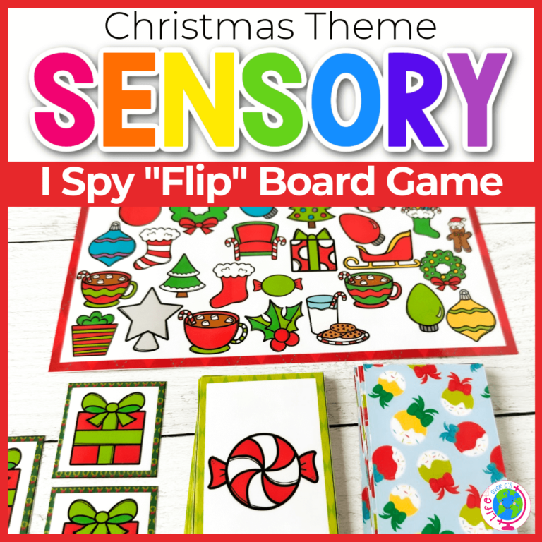 I Spy “Flip” Board Game: Christmas