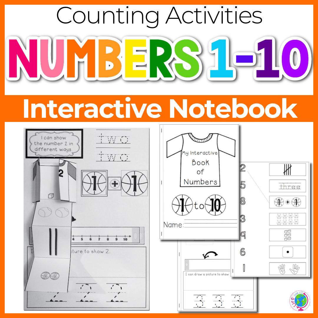 Interactive Notebook: Numbers 1-10