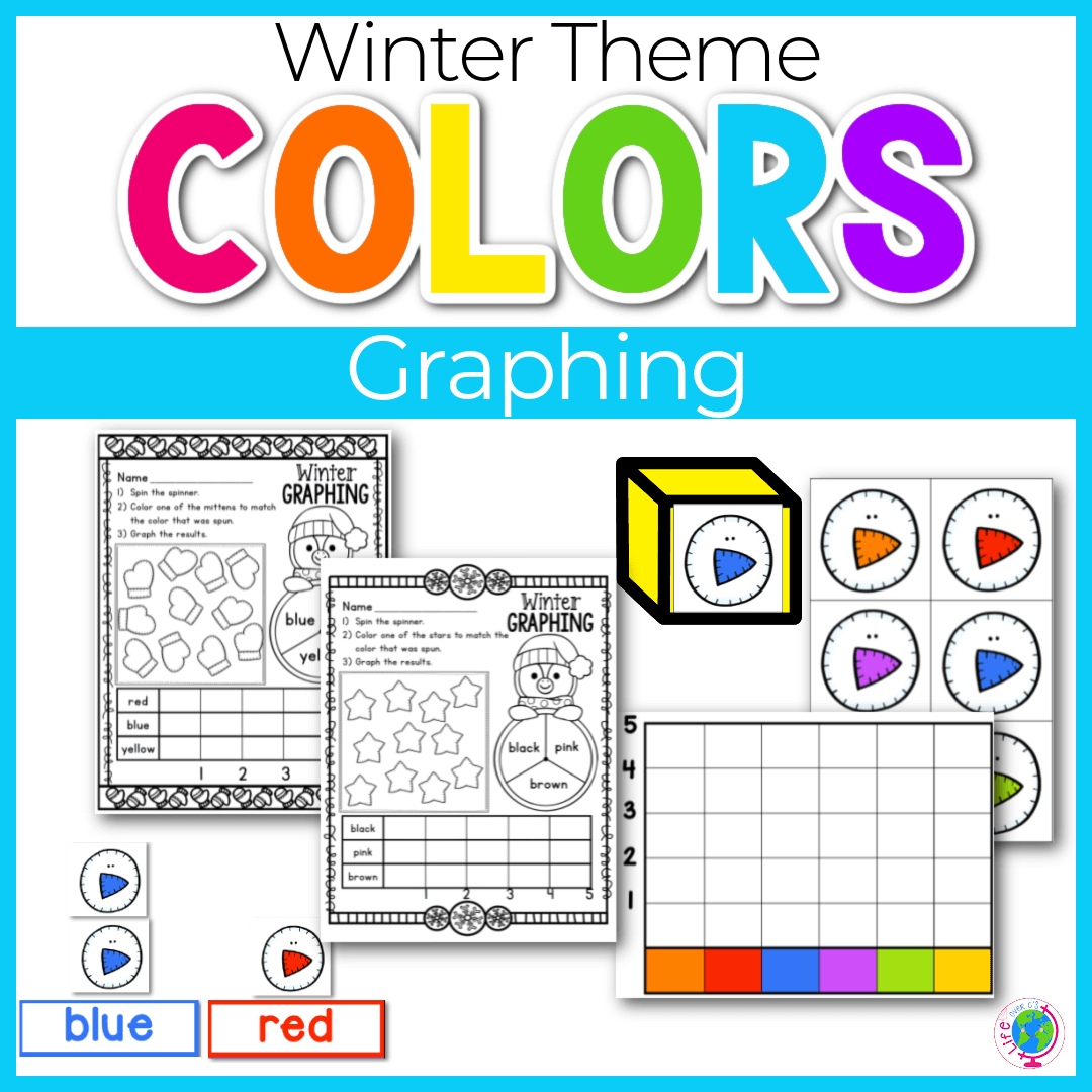 Graphing Activities Color Winter