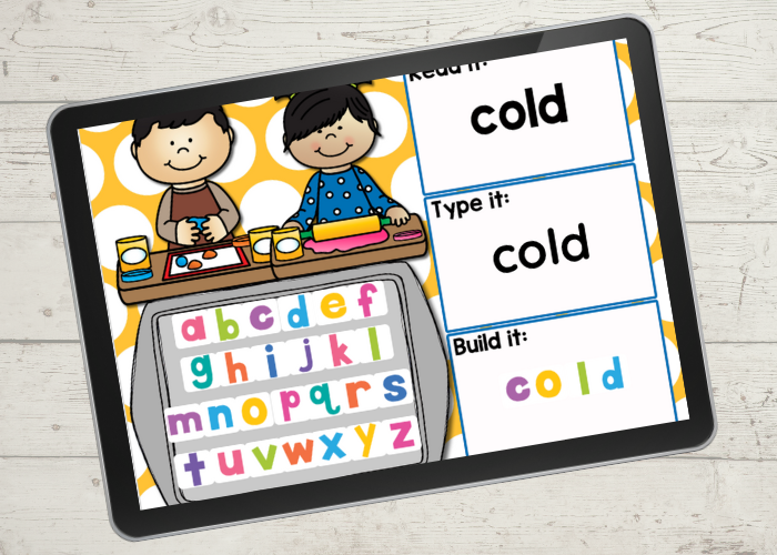 Second grade sight words digital literacy activity for Google Classroom