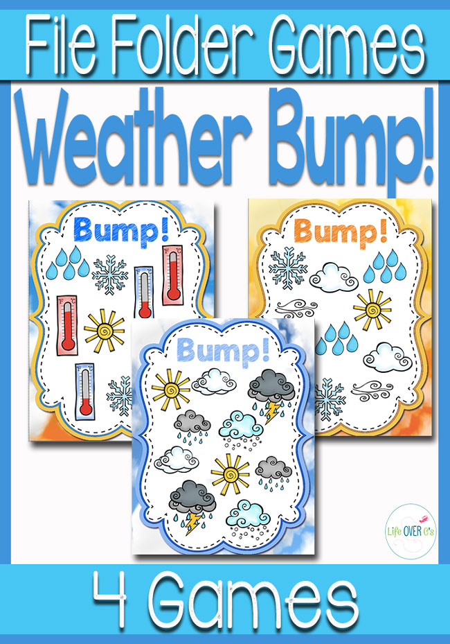 Weather Bump! Games for weather words