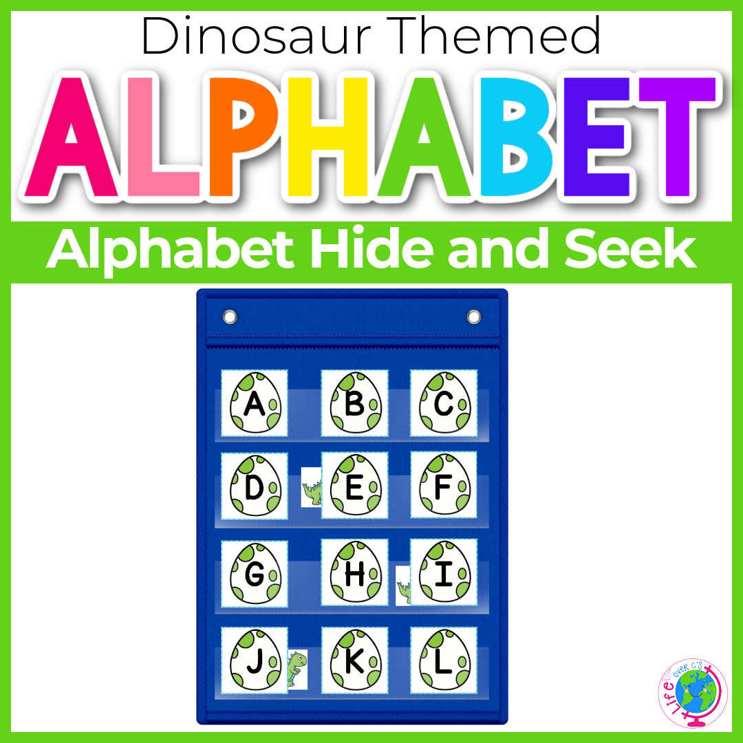 Alphabet Hide and Seek: Dinosaur