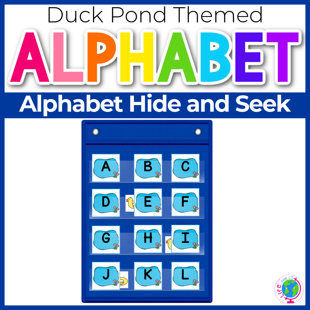 Alphabet Hide and Seek: Duck Pond