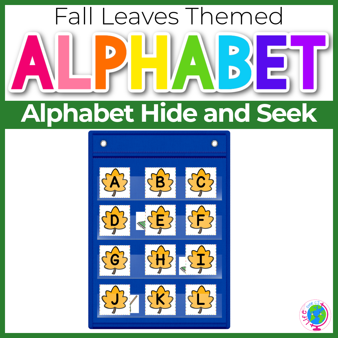 Alphabet Hide and Seek: Fall Leaves