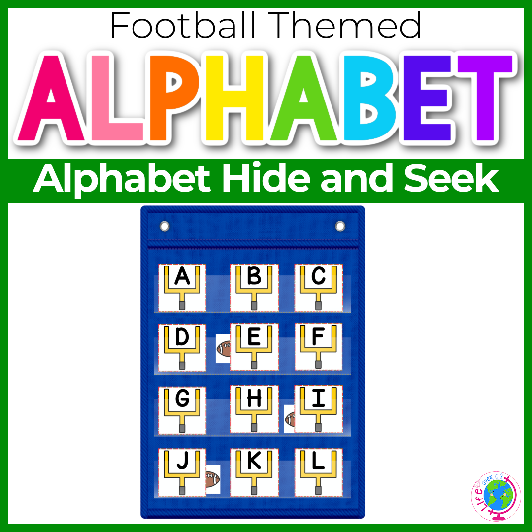 Alphabet Hide and Seek: Football