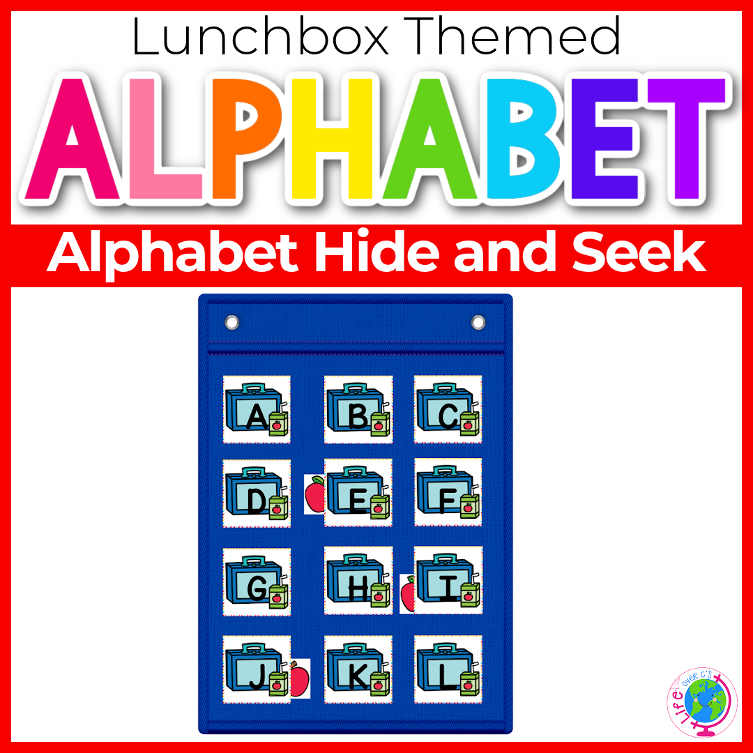 Alphabet Hide and Seek: Lunchbox