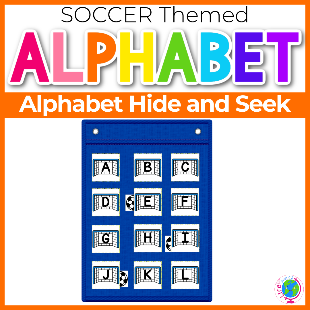 Alphabet Hide and Seek: Soccer