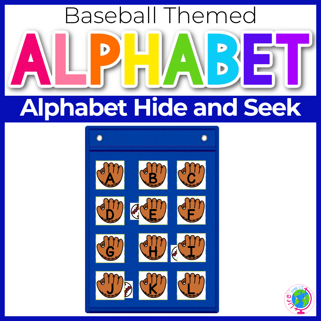 Alphabet Hide and Seek: Baseball