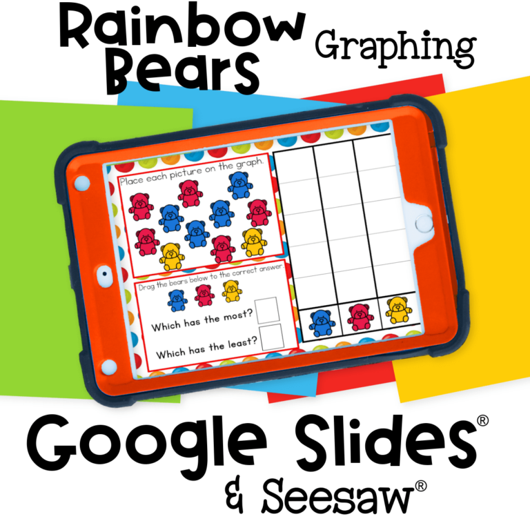 Rainbow bear digital graphing