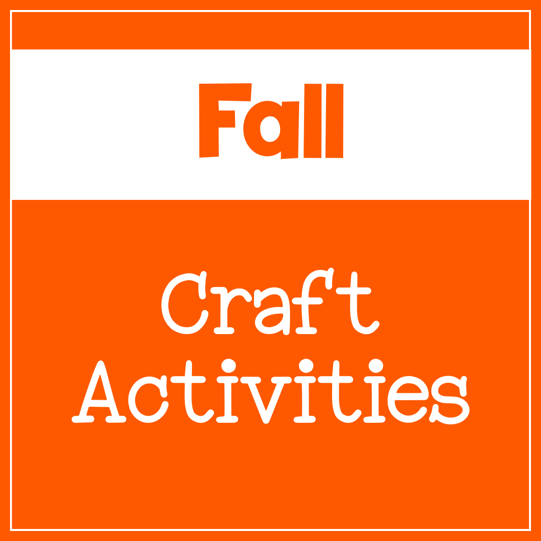 fall craft activities icon