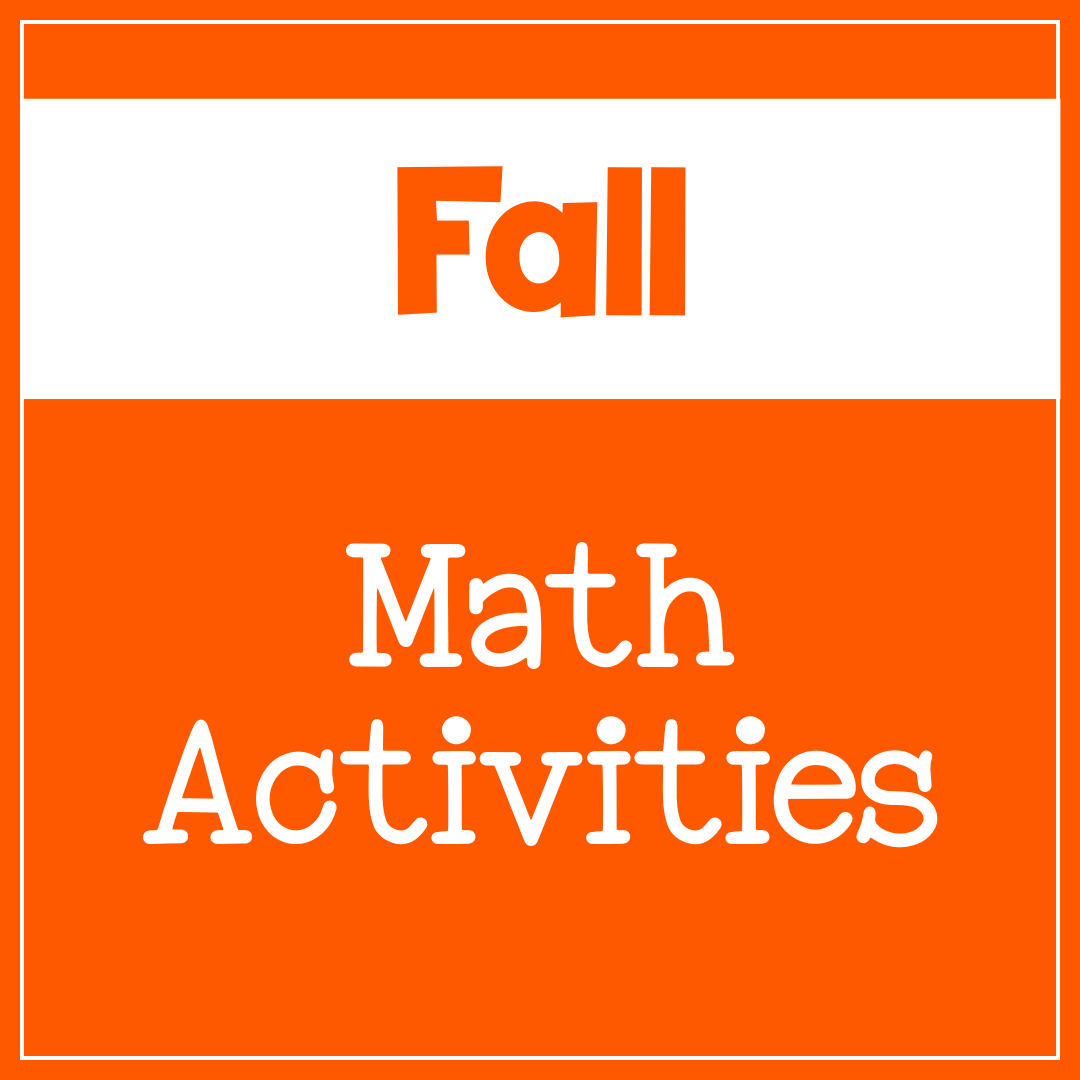 fall math activities