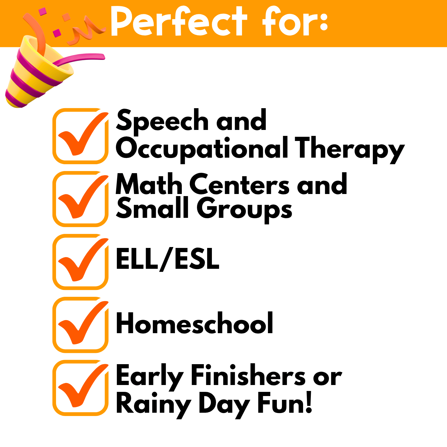 Fall Scarecrow Counting Grid Games are perfect for speech therapy, occupational therapy, math centers, small groups, ELL, homeschool, early finishers, and rainy day fun.